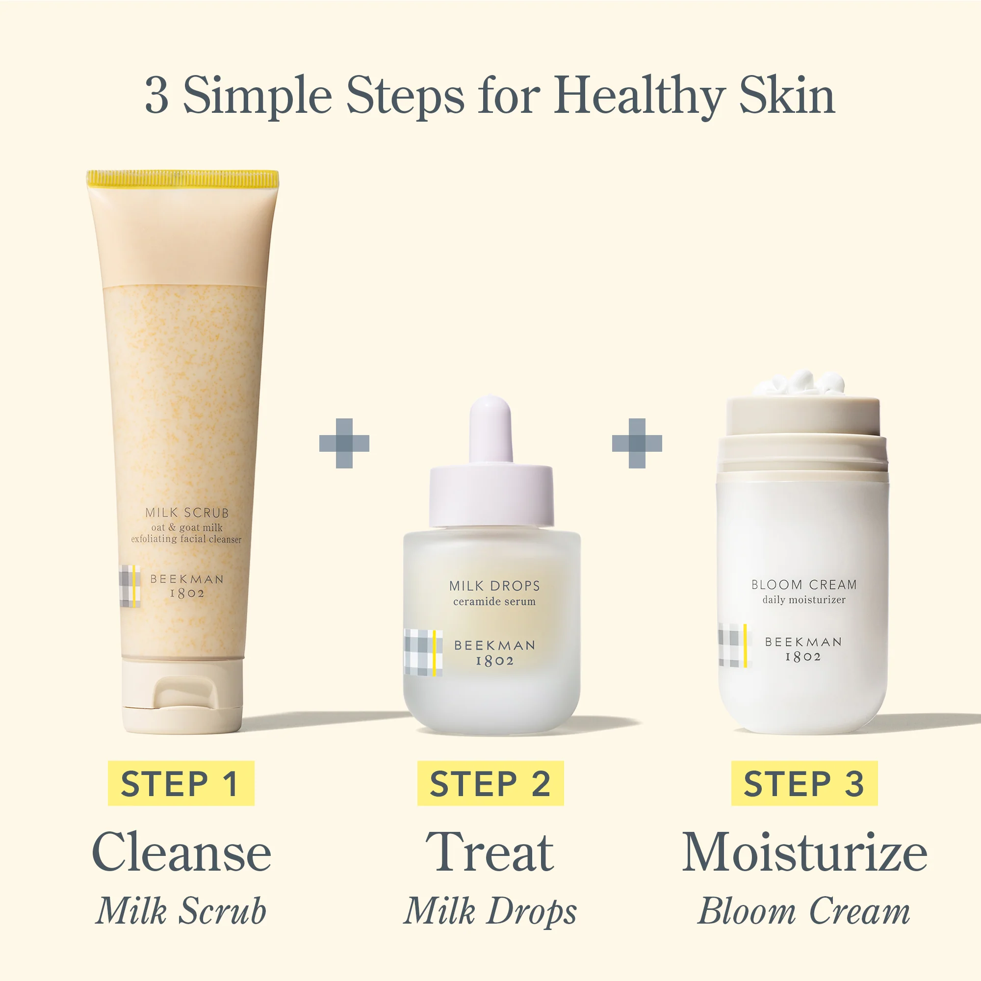 Milk Scrub Oat + Goat Milk Exfoliating Facial Cleanser - Image 6