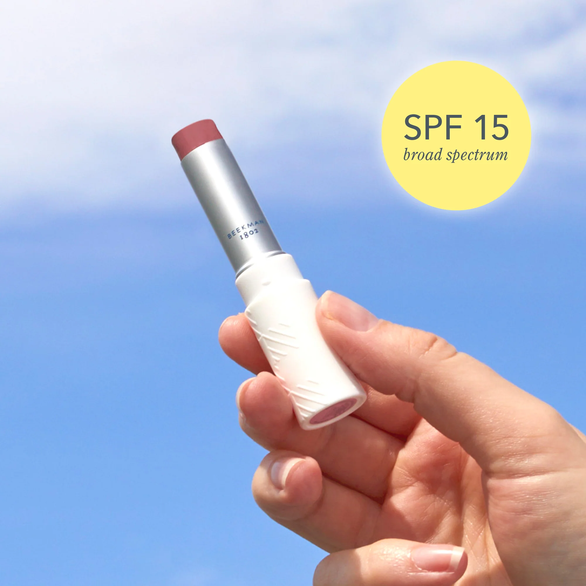 Rosy Posy SPF 15 Goat Milk Tinted Lip Cream - Image 4